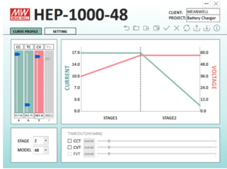 MEAN WELL battery charging software 2