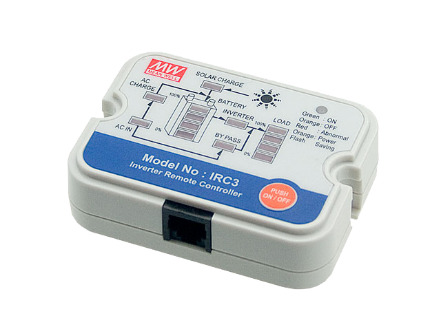 MEAN WELL IRC3 Inverter Solar Charger Remote Control MEAN WELL IRC3 Inverter Solar Charger Remote Control