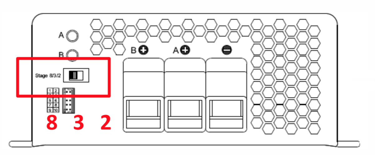 MEAN WELL PB-1000 Battery Charging Curve Selection Switch MEAN WELL PB-1000 Battery Charging Curve Selection Switch