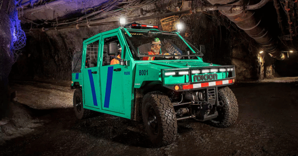 Premium PSU ODX-6000 Powering Rokion Underground Mining EV Rokion underground mining EV is powered by the Premium PSU ODX-6000 Inverter