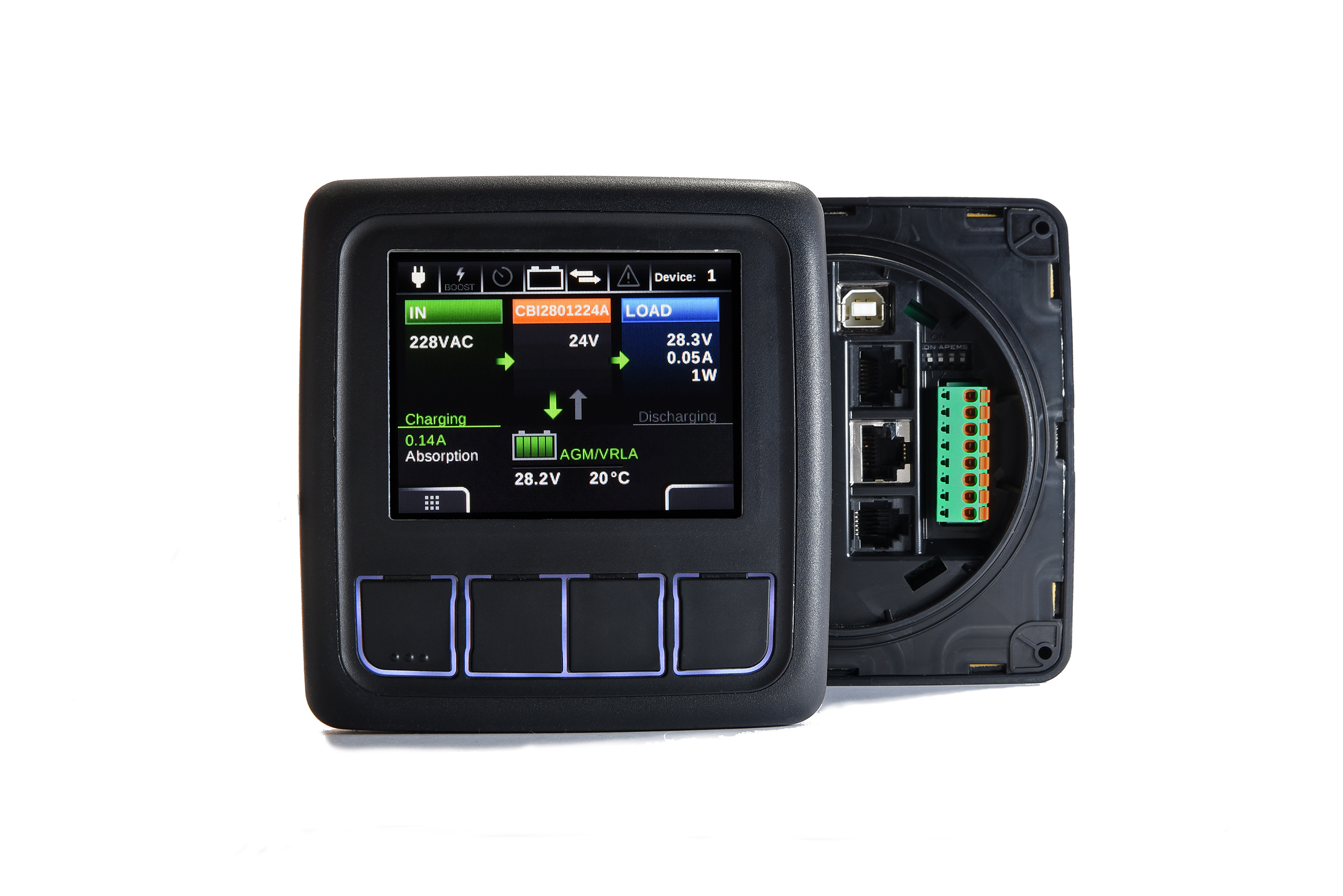 Adel DPY351 UPS Power Supply Display Alarm Controller Adel DPY351 UPS Power Supply Display Alarm Controller