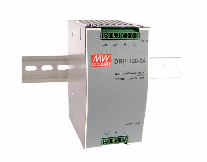 2 phase DIN rail power supply