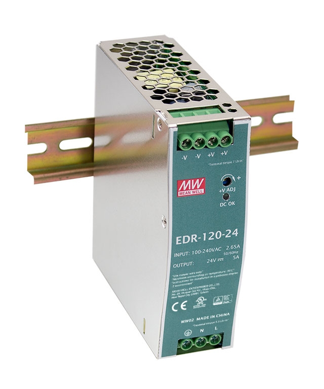 Economical DIN rail power supplies