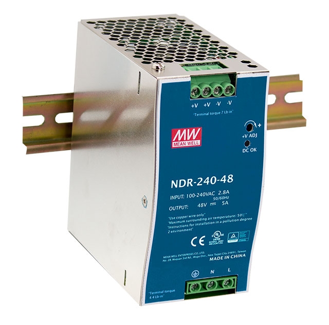 MEAN WELL NDR-240 DIN Rail Power Supply MEAN WELL NDR-240 DIN Rail Power Supply