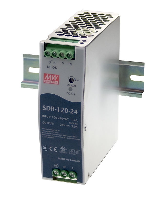 High specification DIN rail power supply