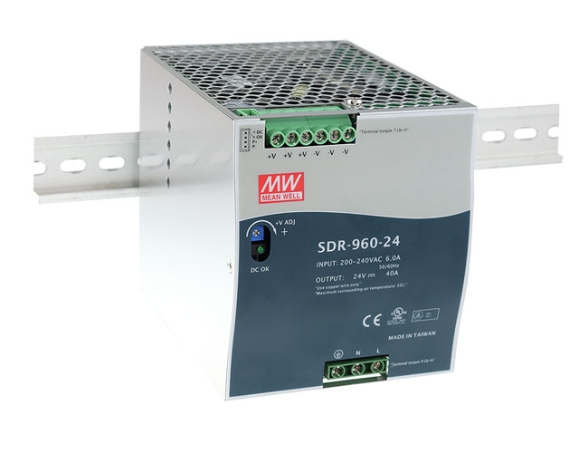 MEAN WELL SDR-960 DIN Rail Power Supply