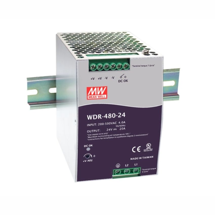 MEAN WELL WDR-480-24