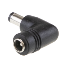 2.1mm to 2.5mm RA (11mm) DC Jack Converter. For MEAN WELL GST18~60  & GE12~40 Power Adapters