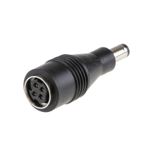 4 Pin DIN to 2.1mm (11mm) DC Jack Converter. For MEAN WELL GST120~220 Series Power Adapters