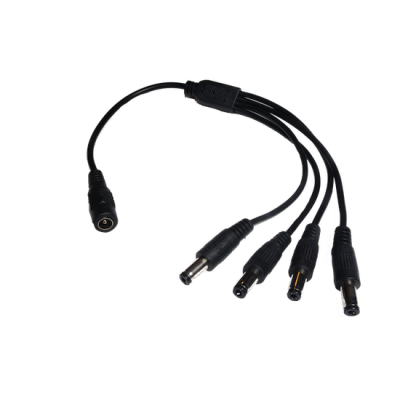 4 Way 2.1mm DC Jack Splitter Cable